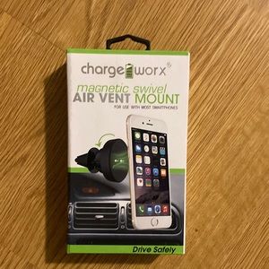 Charge Worx Magnetic Air Vent Phone Mount for car